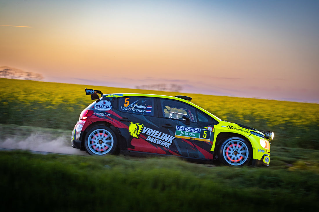Vrielink en Van Koppen zijn klaar voor de Eurol Hellendoorn Rally